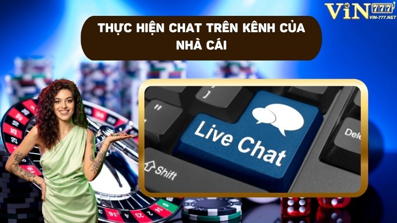 Phương thức liên hệ qua Live Chat